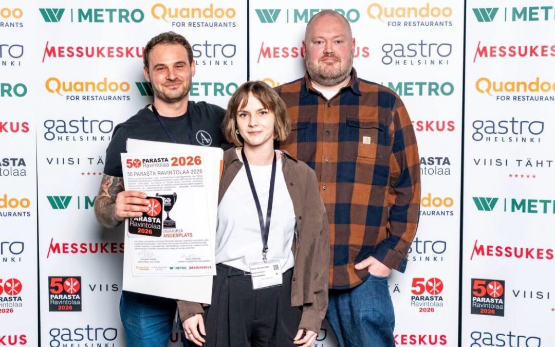 Alexanderplats on Suomen seitsemänneksi paras ravintola!